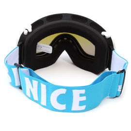Bergsteigen-Unigear widergespiegelte Ski-Schutzbrillen, Antinebel-Ski-Schutzbrillen-Blau-Farbe fournisseur