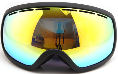 Damen-erwachsene Ski-Schutzbrillen für Frameless flexible kundengebundene Farbe der Glas-Träger-TPU fournisseur