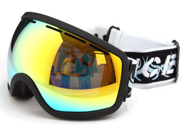 Damen-erwachsene Ski-Schutzbrillen für Frameless flexible kundengebundene Farbe der Glas-Träger-TPU fournisseur