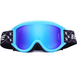 Blaue Farbe polarisierte Snowboard-Schutzbrillen-Doppelschicht abnehmbare PC Linse fournisseur