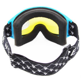 Blaue Farbe polarisierte Snowboard-Schutzbrillen-Doppelschicht abnehmbare PC Linse fournisseur
