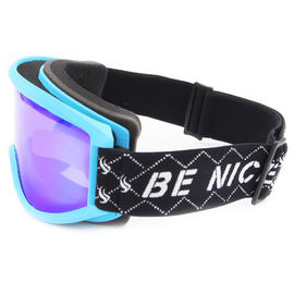 Blaue Farbe polarisierte Snowboard-Schutzbrillen-Doppelschicht abnehmbare PC Linse fournisseur