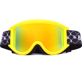 Gelbe Farbe- Anti-Fogsnow-Schutzbrillen, Ski-Gläser Breathable für Sport im Freien fournisseur