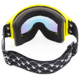 Gelbe Farbe- Anti-Fogsnow-Schutzbrillen, Ski-Gläser Breathable für Sport im Freien fournisseur