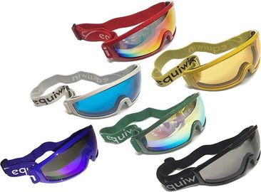 Windundurchlässige/Sandproof-Pferdejockey-Sport-Schutzbrillen-Gläser mit Nackenband mit Halterung fournisseur