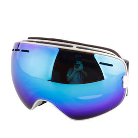 Jet widergespiegelter Ski-Schutzbrillen TPU PC Beschaffenheits-Doppelt-Linsen-bequemer Wind beständig fournisseur