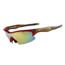 Moderne Sport-Schutzbrillen-Gläser, Radfahrensonnenbrille-hochfeste Schlagzähigkeit fournisseur