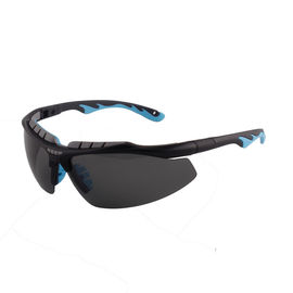 Schwarze Farbsport-Schutzbrillen-Glas-leichte flexible violette Ray-Antilinse fournisseur