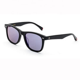 Soem-Quadrat-Lebensstil Sonnenbrille polarisierte kundenspezifische Actetate-Sonnenbrille fournisseur