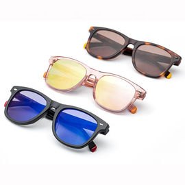 Soem-Quadrat-Lebensstil Sonnenbrille polarisierte kundenspezifische Actetate-Sonnenbrille fournisseur