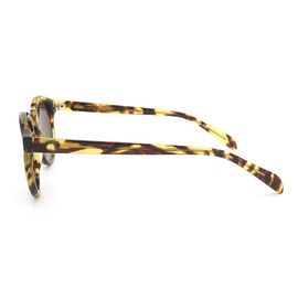 Schützt sich runde Mode-Sonnenbrille polarisierte Schildkröten-Azetat-Sonnenbrille für Auge fournisseur