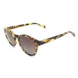 Schützt sich runde Mode-Sonnenbrille polarisierte Schildkröten-Azetat-Sonnenbrille für Auge fournisseur