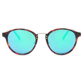Farbige Sonnenbrille-Weinlese-Art-Sonnenbrillen mit dem Logo besonders angefertigt fournisseur