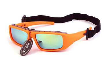 Kundengebundene Farben Kratzer-Widerstand Watersports Sonnenbrille mit Schnur fournisseur