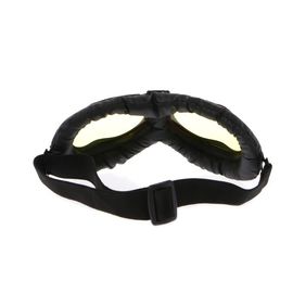 Motorrad-Sturzhelm-weiche Schutzbrillen-Weinlese-Pilotradfahrer-Glas-Schutzausrüstung Gafas fournisseur