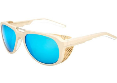 Moderne Form-Bergsteigen-Sonnenbrille-reflektierende kundengebundene Linsen-Antifarbe fournisseur