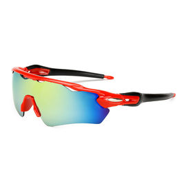 Staubdichte polarisierte laufende Sonnenbrille hoch stoßfest für das wandernde Radfahren/ fournisseur