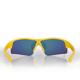 Gelbe Farbe polarisierte Sonnenbrille austauschbare PC Linsen-Antibeleg-Silikon-Arm-Spitze fournisseur