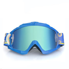 Bequemer Schutz der Motocross-Schutzbrillen-UV400 mit Antibeleg-Silikon-Bügel fournisseur