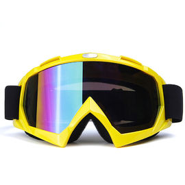 Dauerhafte kundenspezifische Motocross-Schutzbrillen belasten 120g verringerte Customzied-Farbe des grellen Glanzes fournisseur