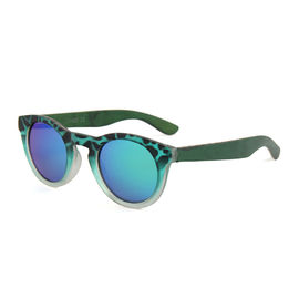 Spezieller Form-Lebensstil-Sonnenbrille-PC-Rahmen farbiger hölzerner Tempel materiell fournisseur