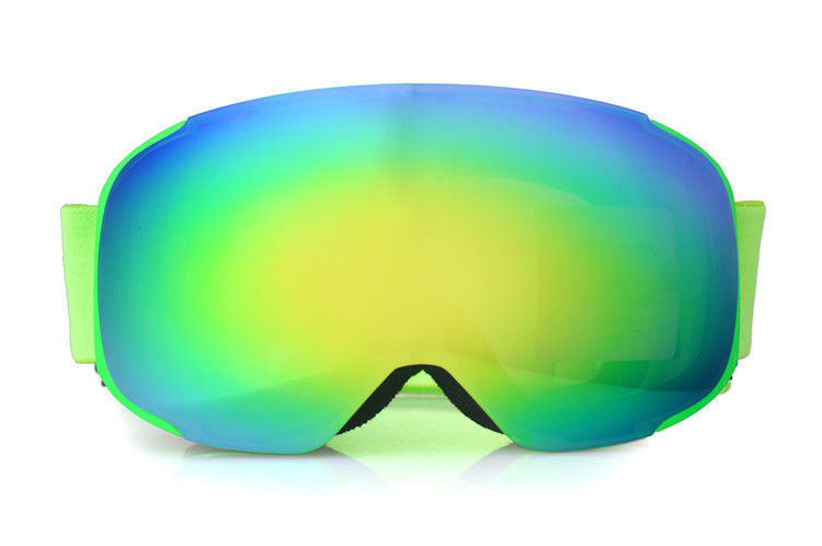 Regenbogen widergespiegelte Ski-Schutzbrillen-moderne Sicherheit schützende dauerhafte PC Masche fournisseur