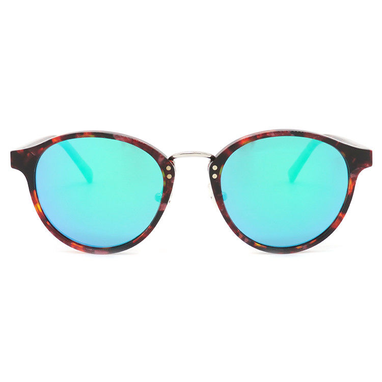 Farbige Sonnenbrille-Weinlese-Art-Sonnenbrillen mit dem Logo besonders angefertigt fournisseur