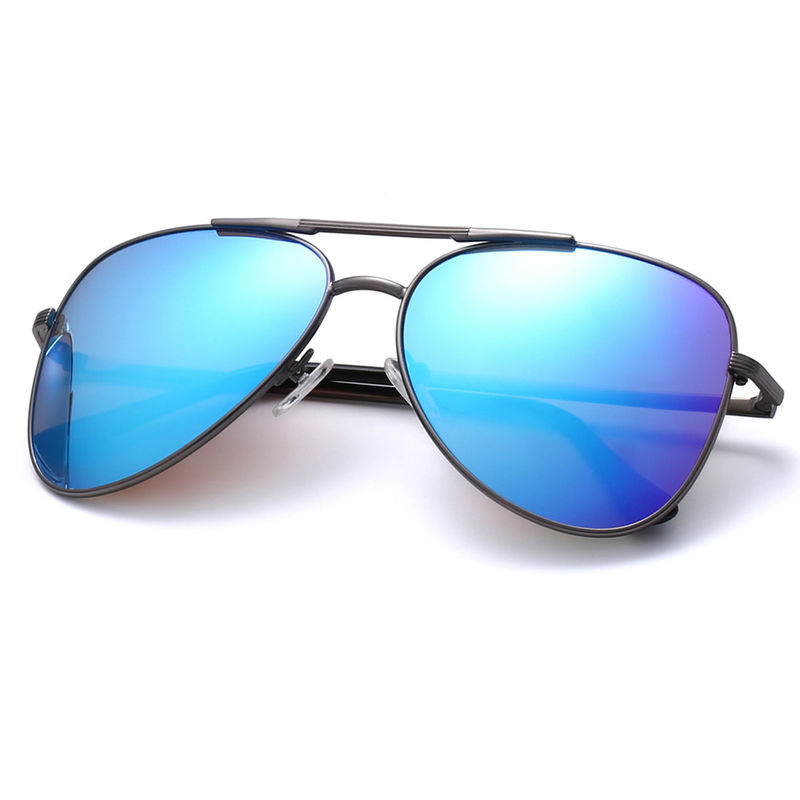 Arbeiten Sie übergroßes Metall polorized Lebensstilsonnenbrille für im Freien um fournisseur