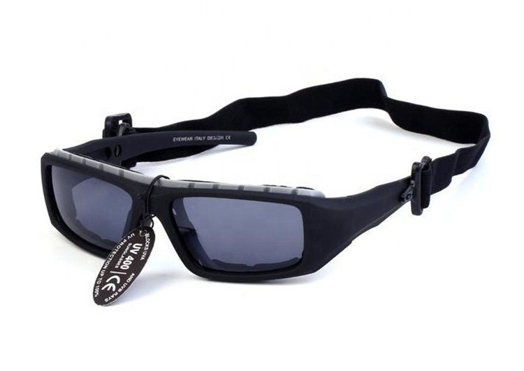 Kundengebundene Farben Kratzer-Widerstand Watersports Sonnenbrille mit Schnur fournisseur