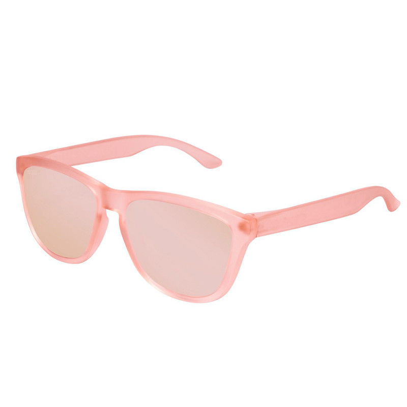 Rosa Farblebensstil-Sonnenbrille-Fantasie mit integrierten Einspritzungs-Nasen-Auflagen fournisseur